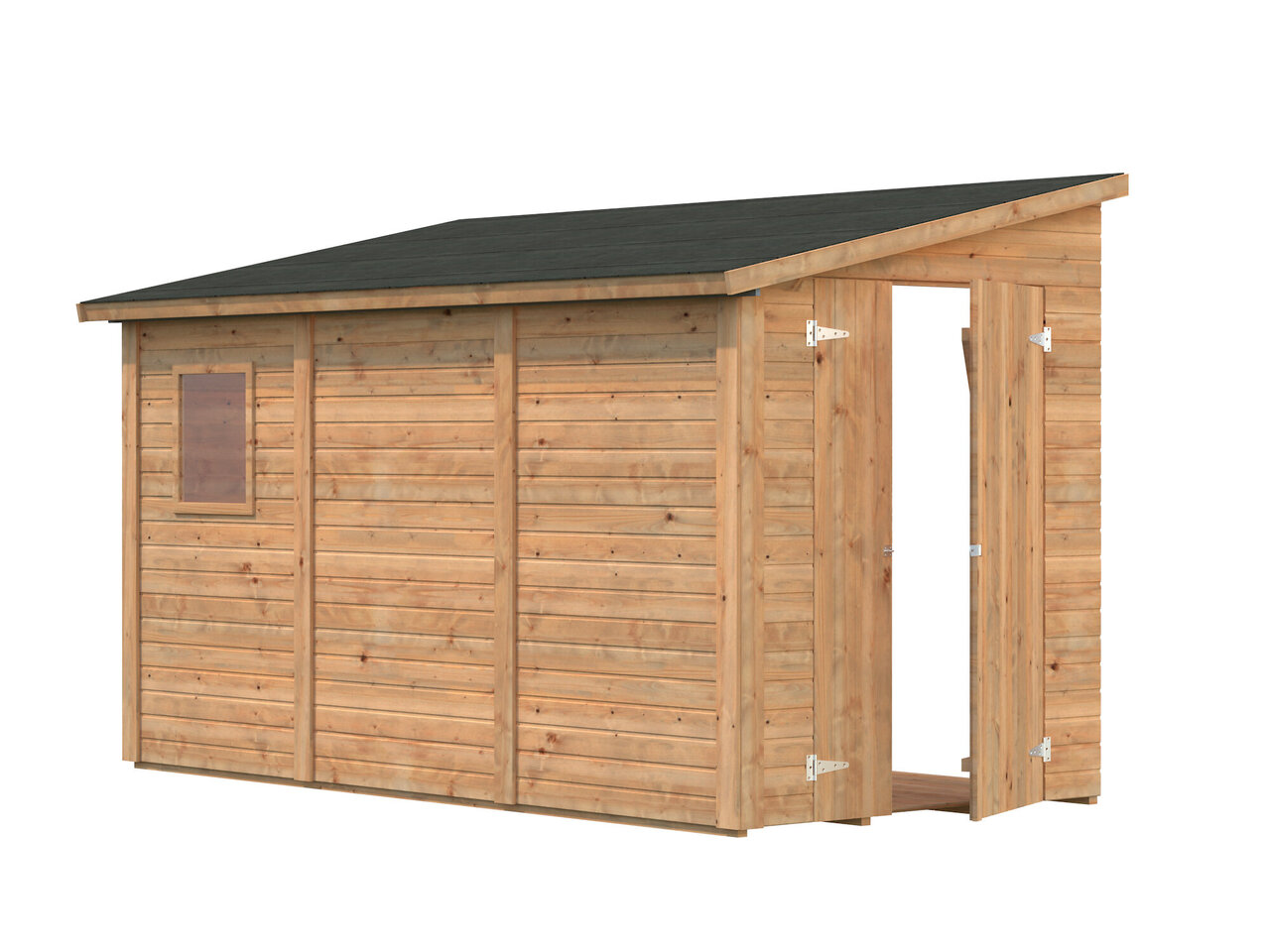 Anbauschuppen aus Holz Mia 5,2 m² bestellen