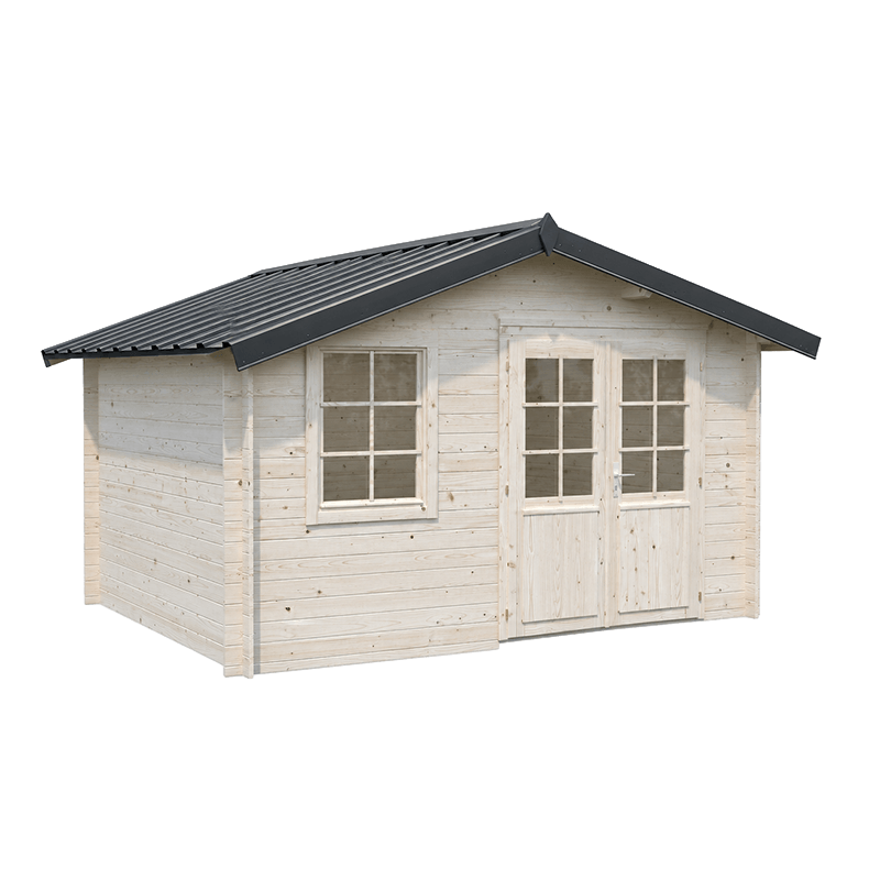 Gartenhaus mit Trapezblech