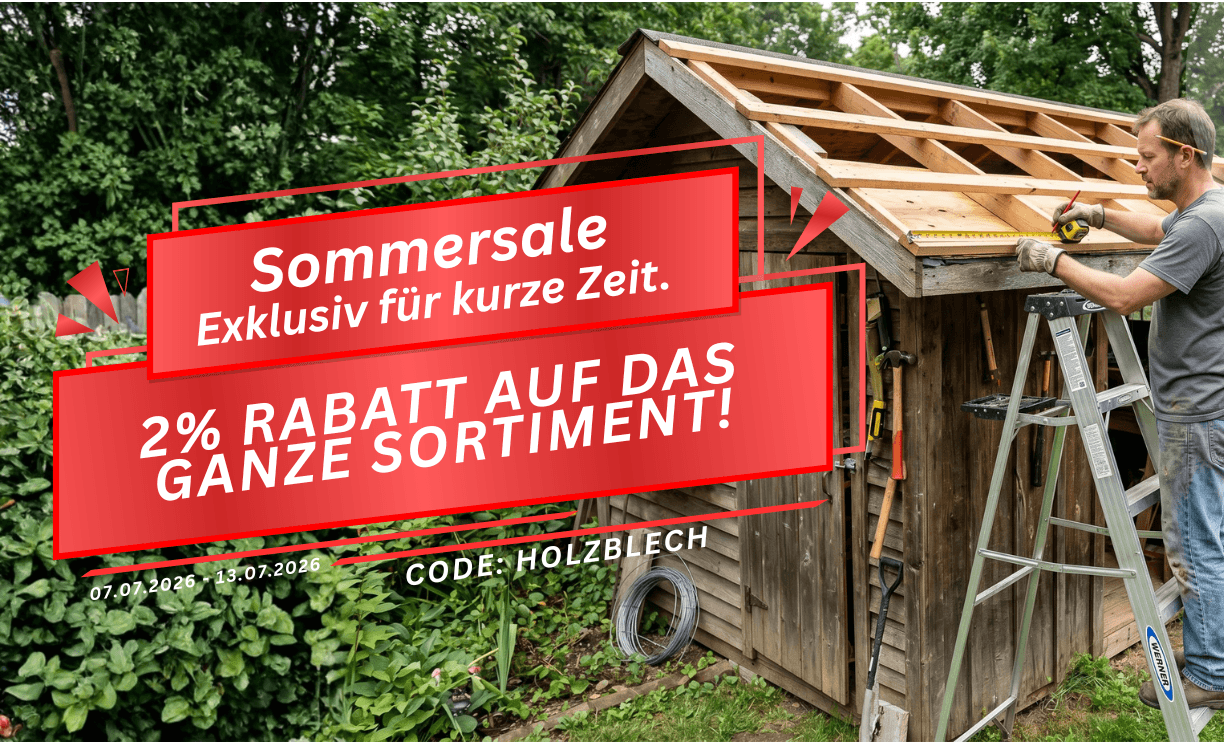 WM-Aktion 2026 bei Holz-Blech: mit Code WM2026 einmalig bis zu 150 € Rabatt sichern – gültig vom 23.06.2026 bis 29.06.2026