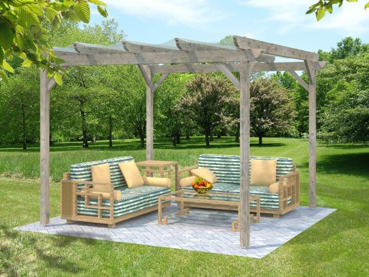 Palmako Pergola Paula 9,5 m²