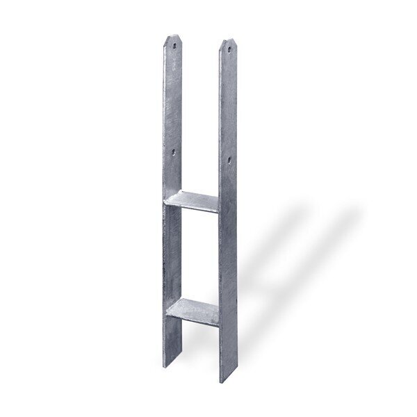 H-pfostenträger 91 X 91 X 600 Mm Pfostenträger H-Form 9x9cm