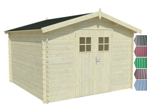 Palmako Gerätehaus WW-116 FSC Mix 279x279cm Gartenhaus ...